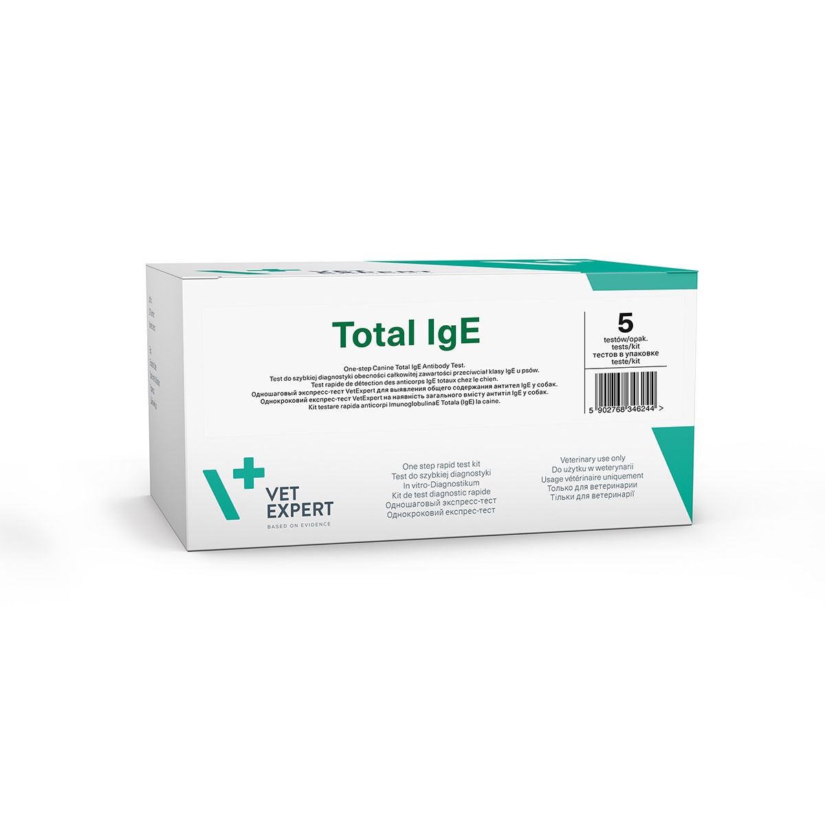Vet Expert (Вет Эксперт) Total IgE Ab Иммуноглобулин Е собак экспресс-тест 5 шт (46244)